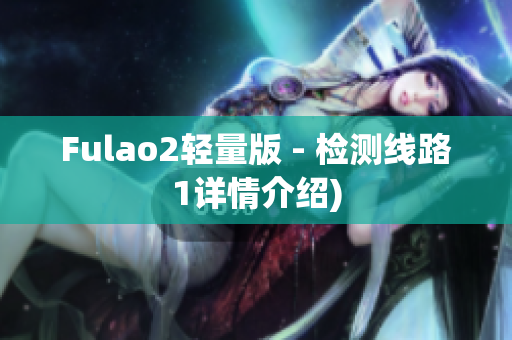 Fulao2轻量版 - 检测线路1详情介绍)