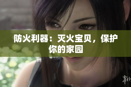 防火利器：灭火宝贝，保护你的家园