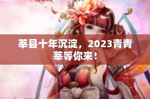 莘县十年沉淀，2023青青莘等你来！