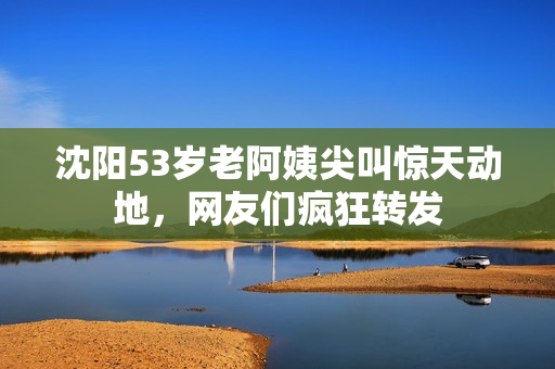 沈阳53岁老阿姨尖叫惊天动地，网友们疯狂转发