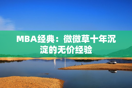 MBA经典：微微草十年沉淀的无价经验