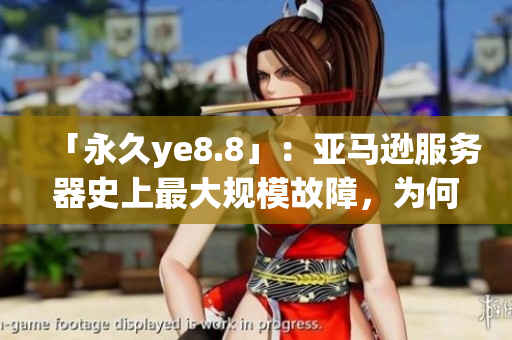 「永久ye8.8」：亚马逊服务器史上最大规模故障，为何如此惊人？