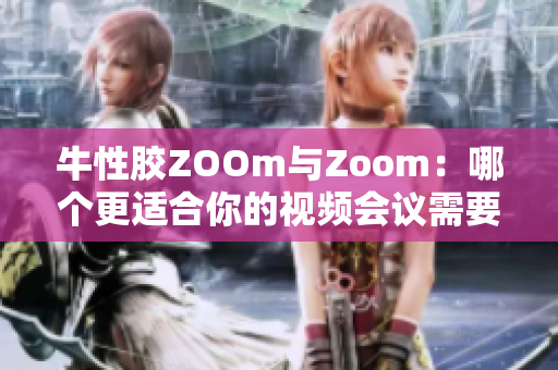 牛性胶ZOOm与Zoom：哪个更适合你的视频会议需要？