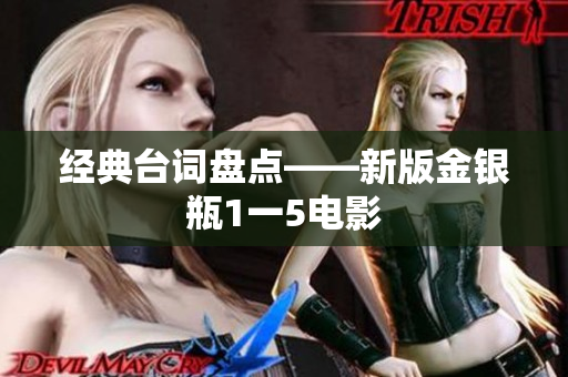 经典台词盘点——新版金银瓶1一5电影