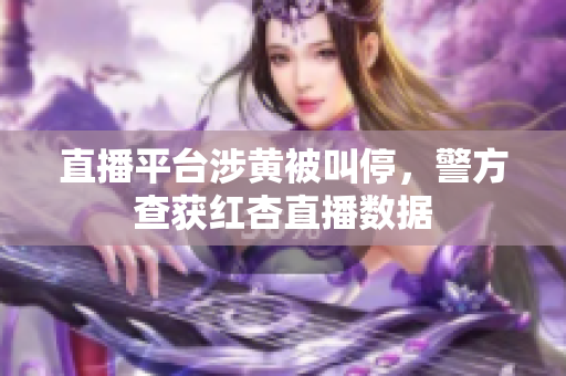 直播平台涉黄被叫停，警方查获红杏直播数据