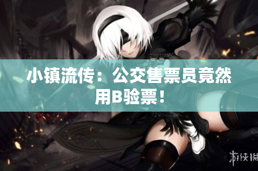 小镇流传：公交售票员竟然用B验票！
