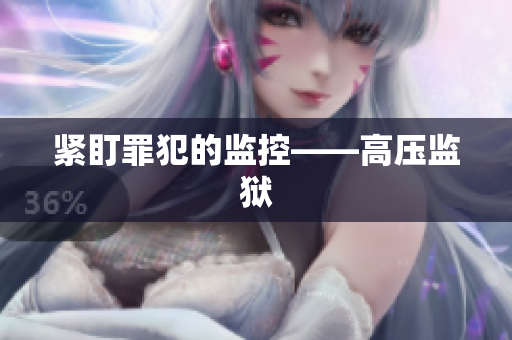 紧盯罪犯的监控——高压监狱