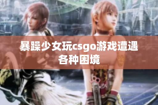 暴躁少女玩csgo游戏遭遇各种困境