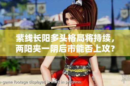 紫线长阳多头格局将持续，两阳夹一阴后市能否上攻？