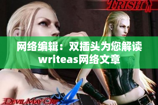网络编辑：双插头为您解读writeas网络文章