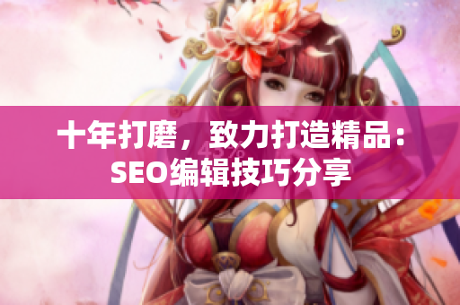 十年打磨，致力打造精品：SEO编辑技巧分享
