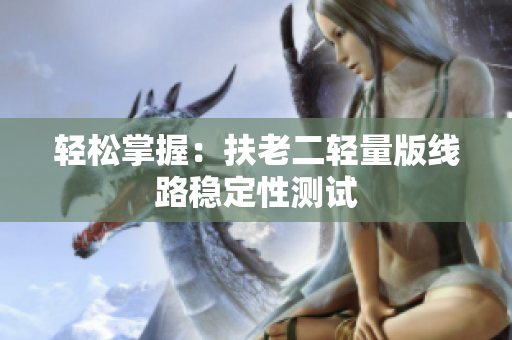 轻松掌握：扶老二轻量版线路稳定性测试