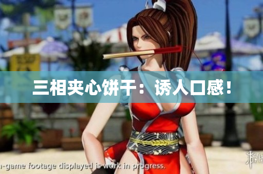 三相夹心饼干：诱人口感！