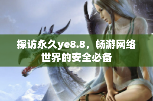 探访永久ye8.8，畅游网络世界的安全必备