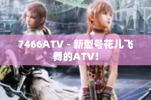 7466ATV - 新型号花儿飞舞的ATV！