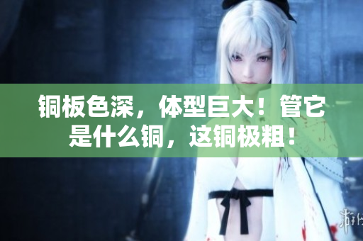 铜板色深，体型巨大！管它是什么铜，这铜极粗！