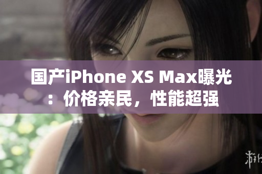 国产iPhone XS Max曝光：价格亲民，性能超强