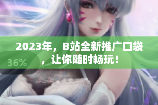 2023年，B站全新推广口袋，让你随时畅玩！