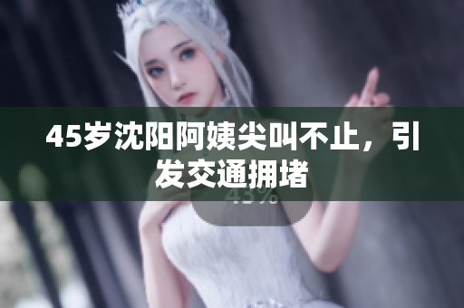 45岁沈阳阿姨尖叫不止，引发交通拥堵